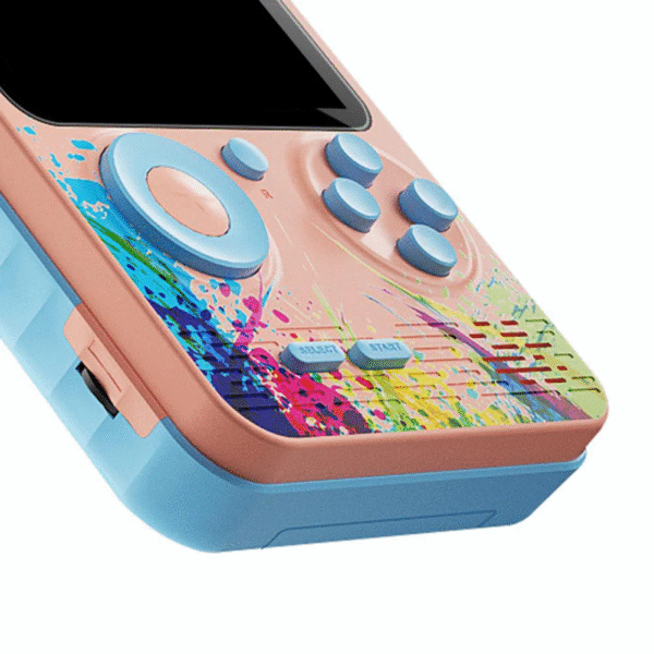 Mini consola retro portátil con juegos pre instalados - Imagen 2