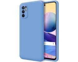Silicone Case Xiaomi Redmi Note 10 5g azul