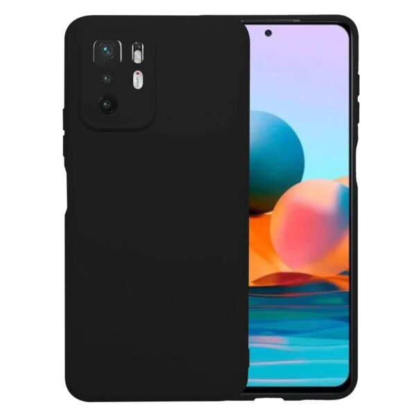 Silicone Case Xiaomi Redmi Note 10 5g negro