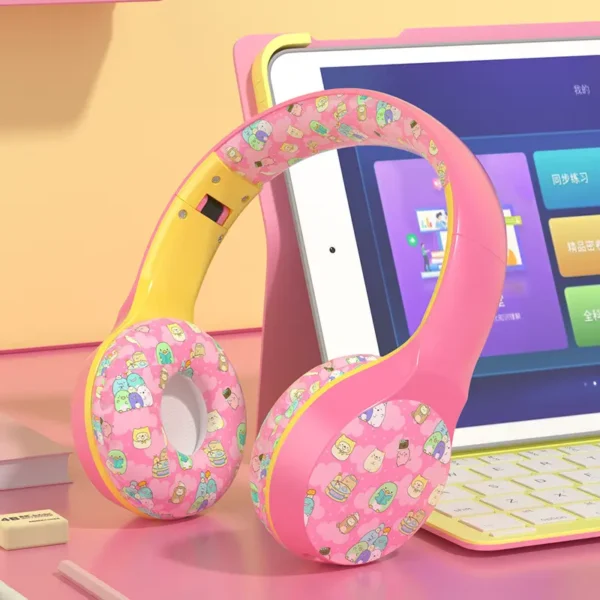 Auriculares inalámbricos para niños con diseño modelo VJ-070 - Imagen 3